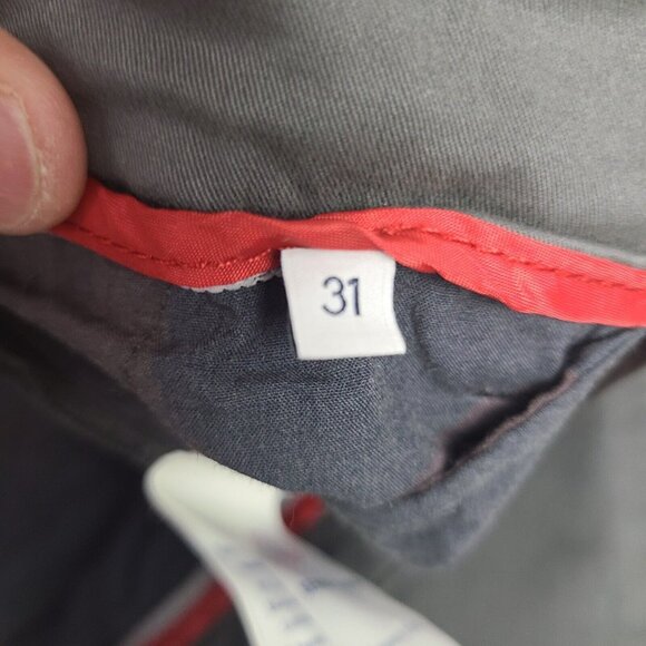 Serge Blanco Mens Gray Chino Dress Pants Size 31 New With Tags - Picture 10 of 11